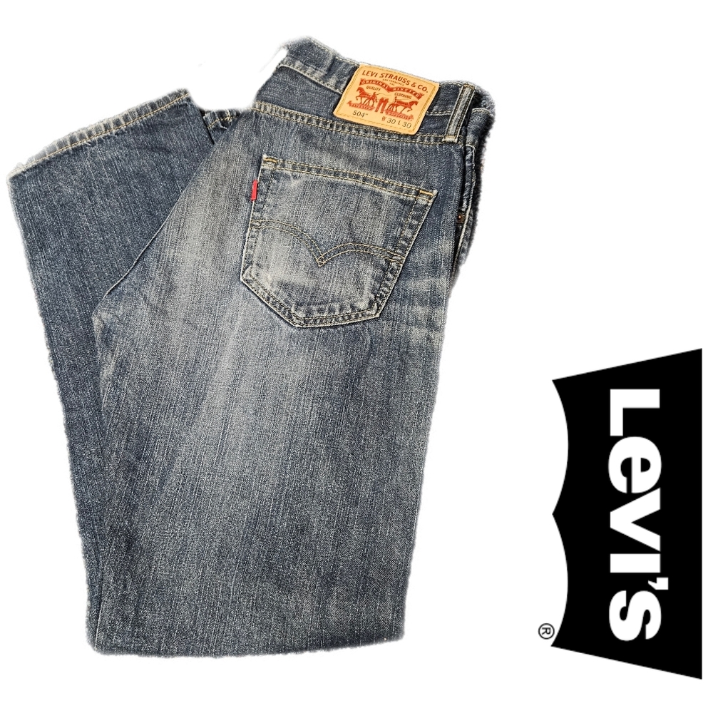 Levi's 504 denim jeans